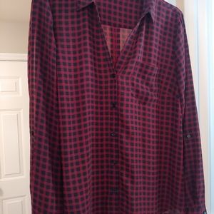 Cute fall button down top